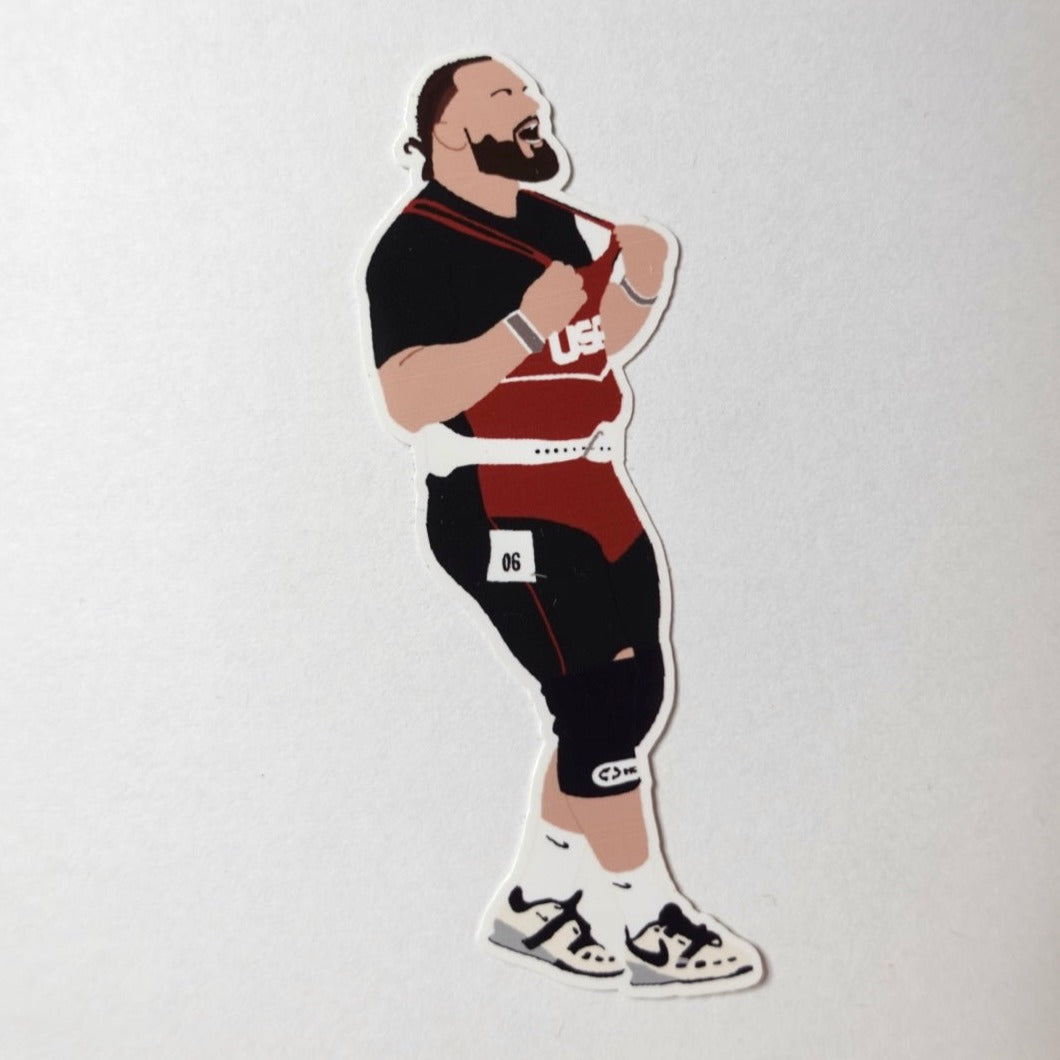 Pan American Champion Sticker – threewhitelights