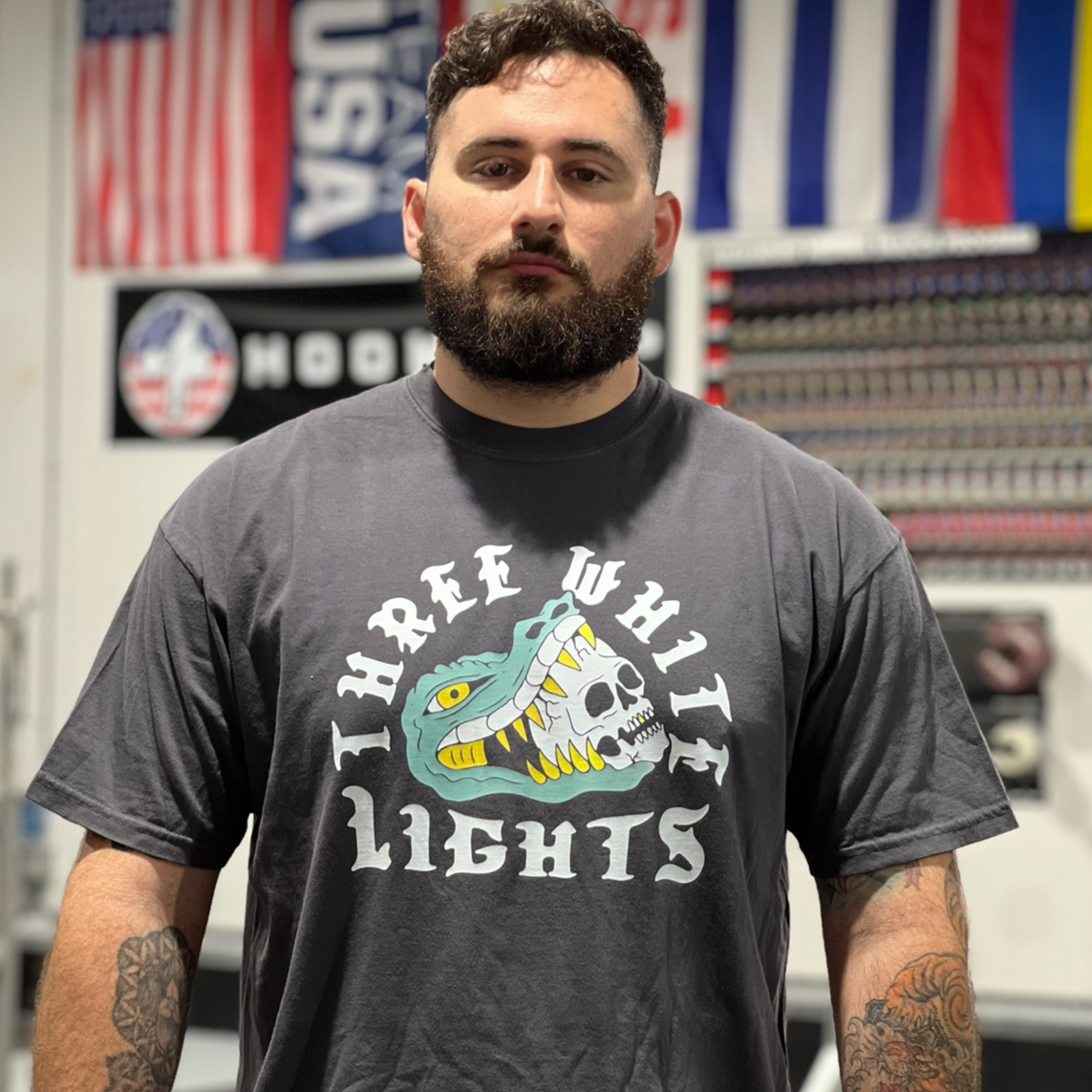 3 WHITE LIGHTS GATOR